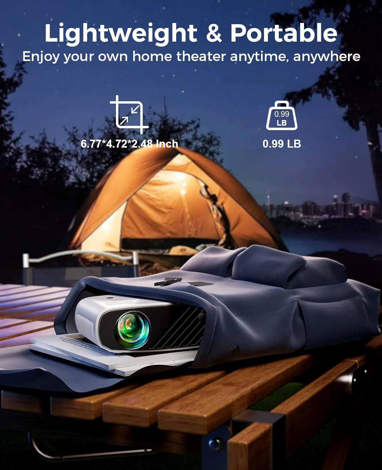 Mini 1080P HD Projector for iPhone 2025