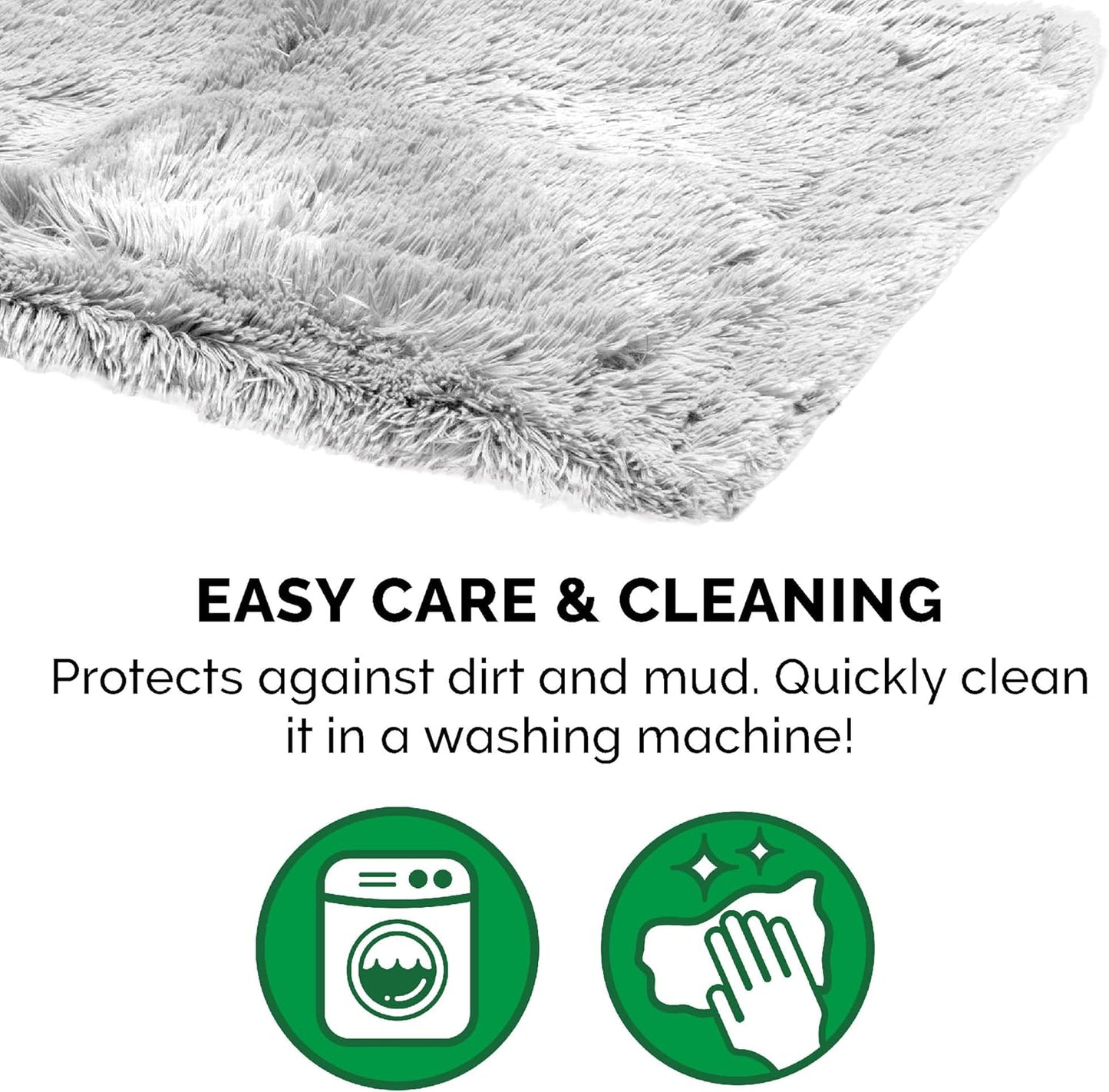 Waterproof Shaggy Dog Blanket XL Gray