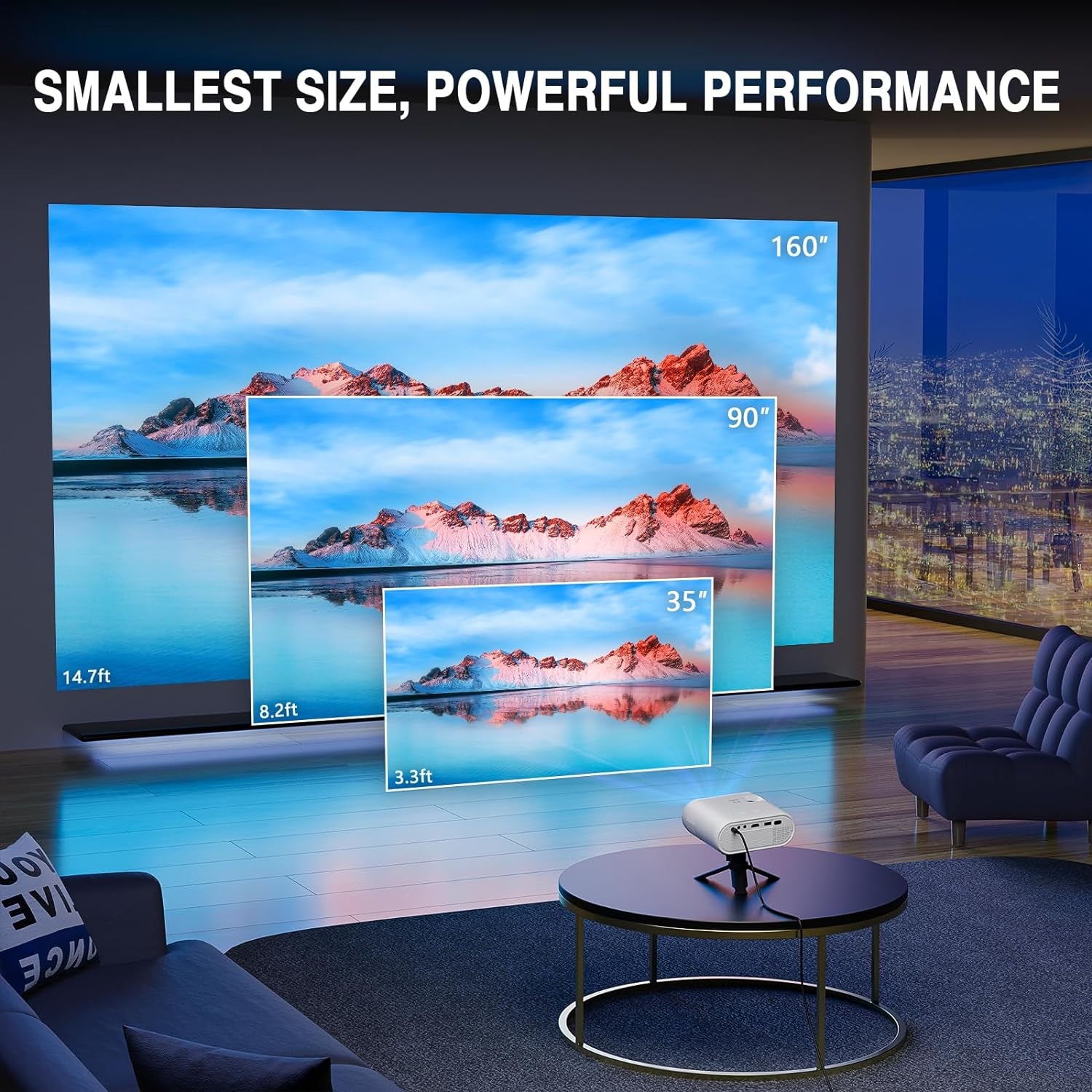 Mini Projector  Full HD 1080P  Projector