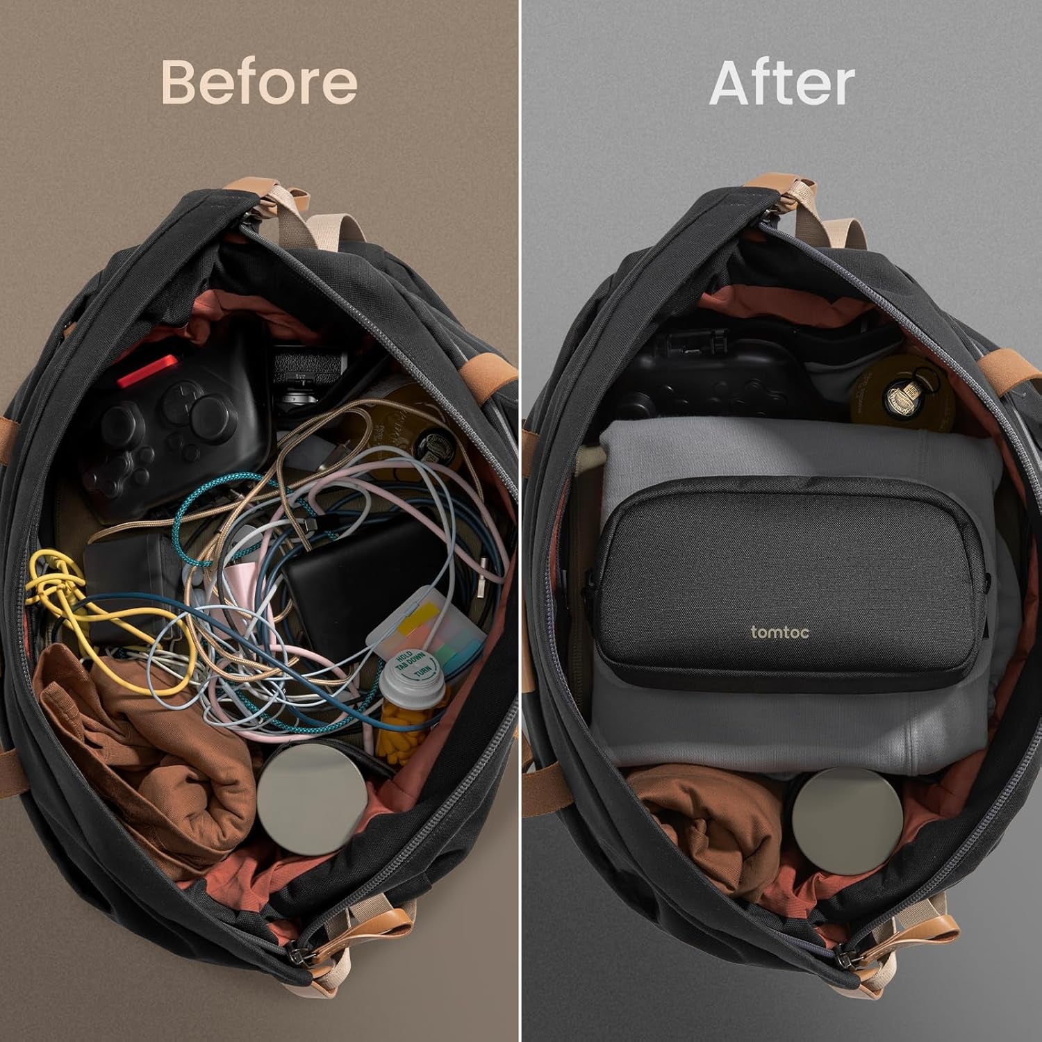Electronics Travel Cable Organizer Case