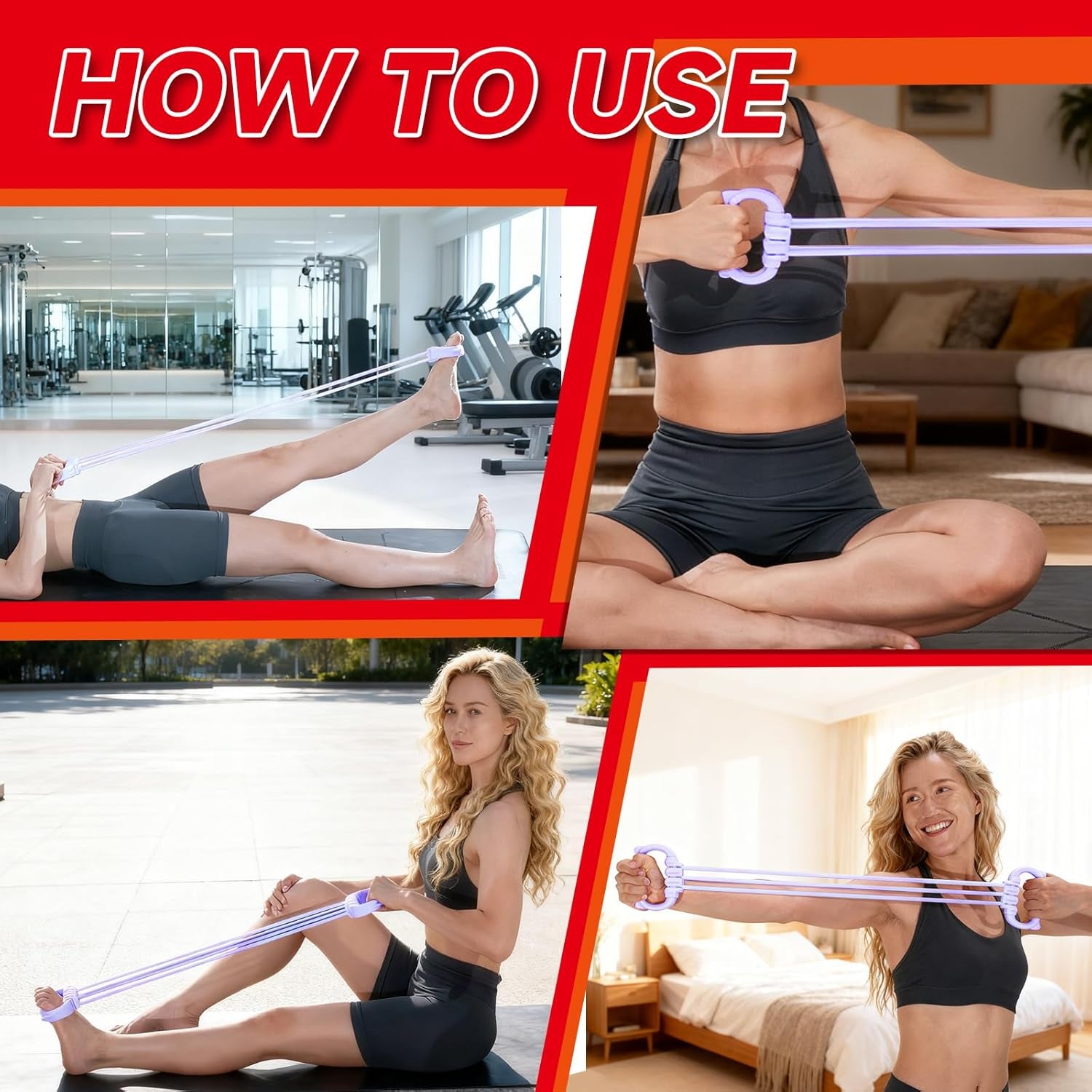 6-Gear Adjustable Resistance Trainer