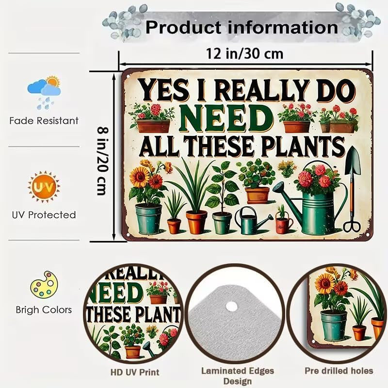 Vintage Garden Sign Need These Plants