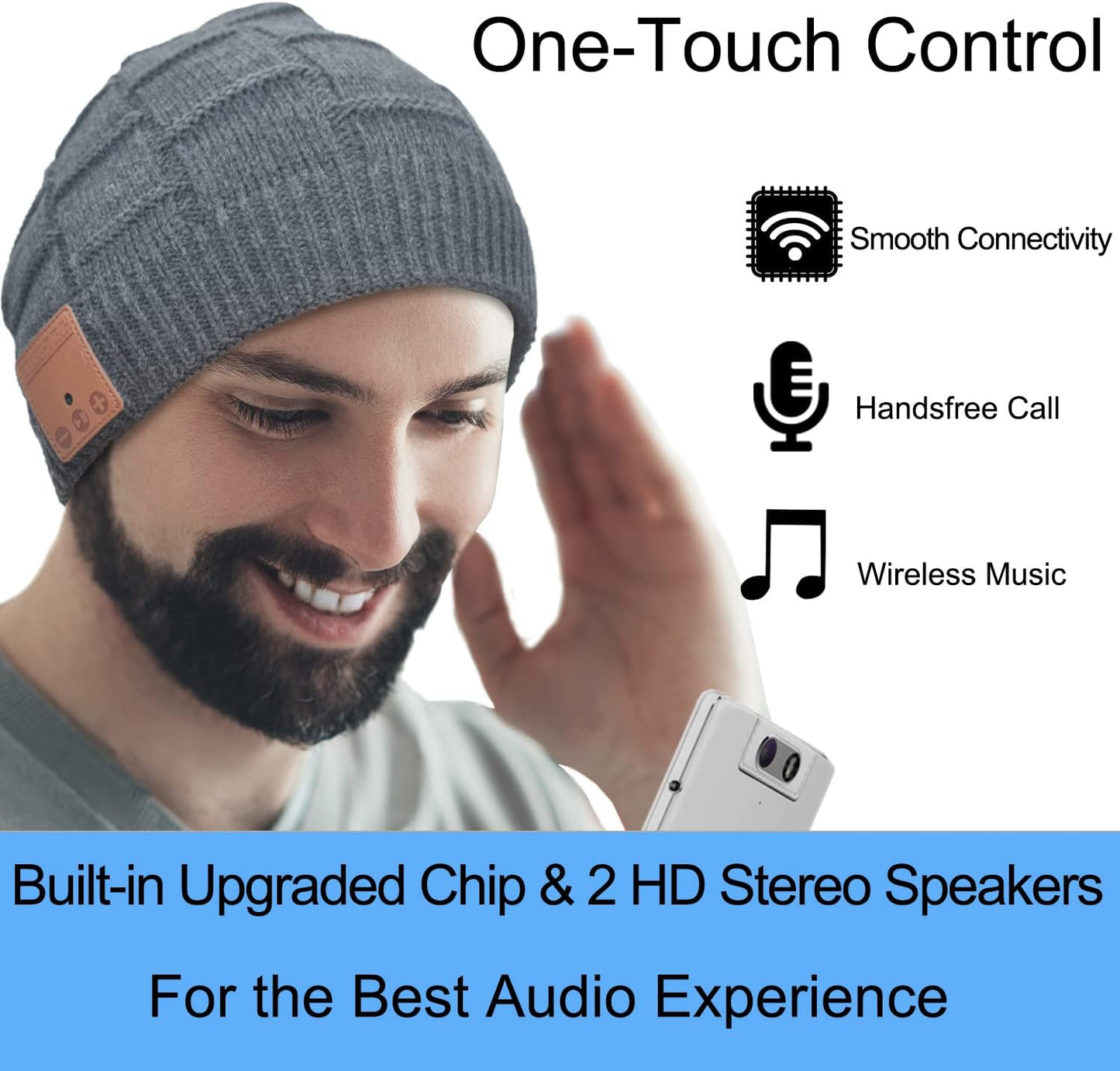 Bluetooth Beanie Hat Headphones Unique