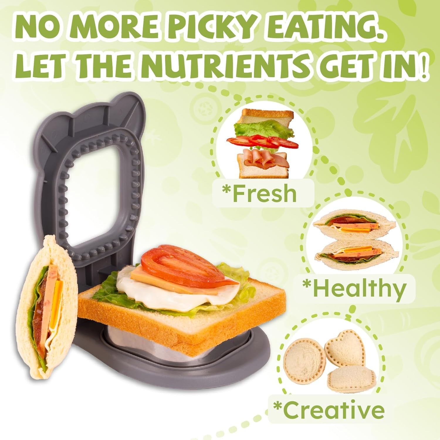 Uncrustables Sandwich Sealer Cutter