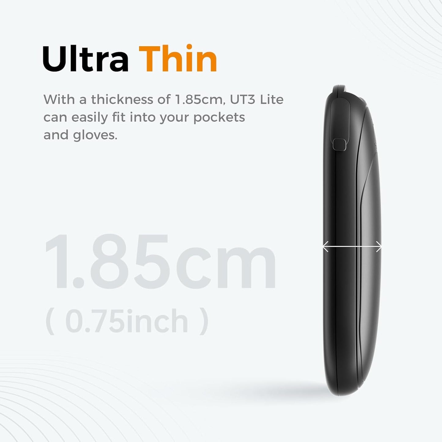 Rechargeable Magnetic Hand Warmers 2-Pack