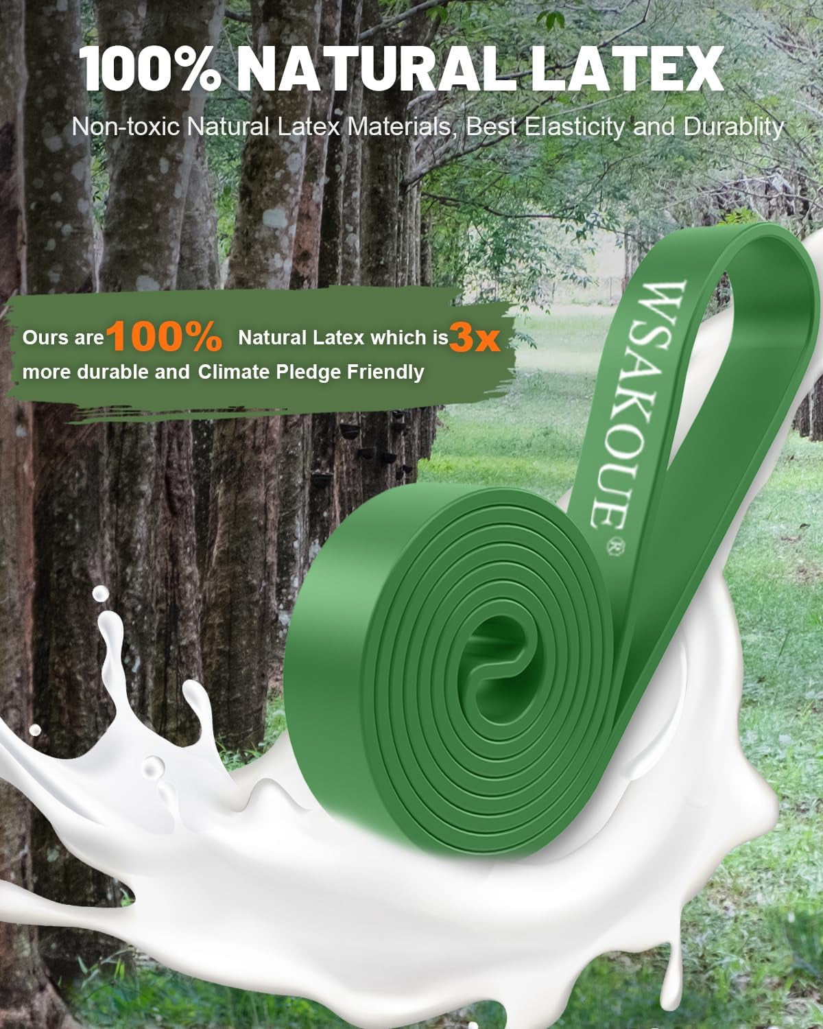 Pull Up Assistance Resistance Bands Set