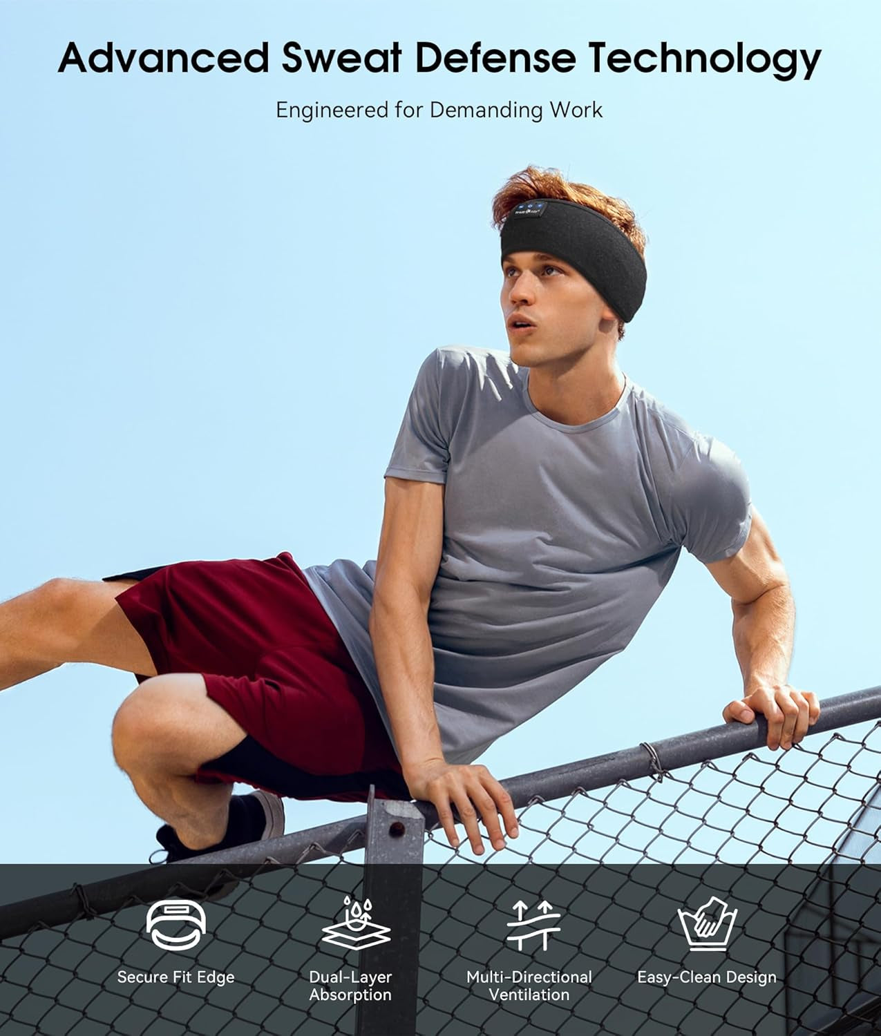 Sleep Headphones Bluetooth 5.4 Headband