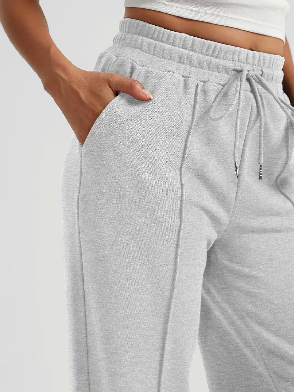 Womens Wide Leg Sweatpants Baggy