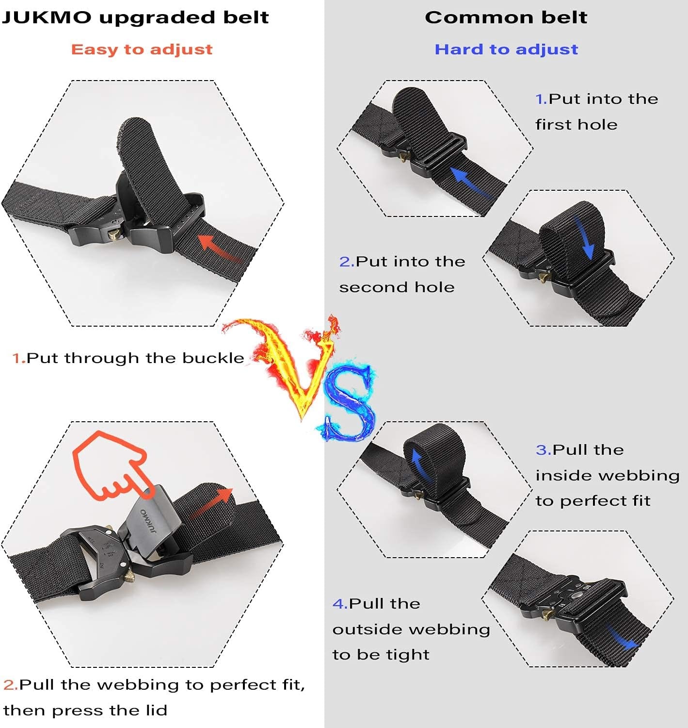 Tactical Nylon Belt w/ Quick Buckle