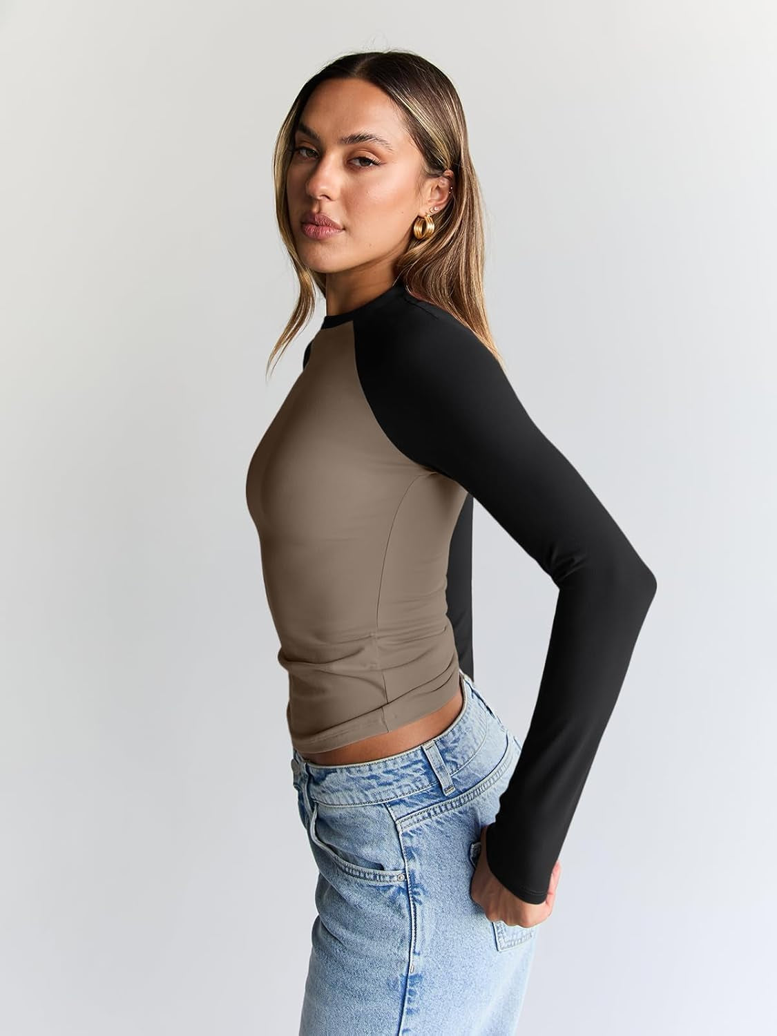 Women'S Long Sleeve Shirts Slim Fit