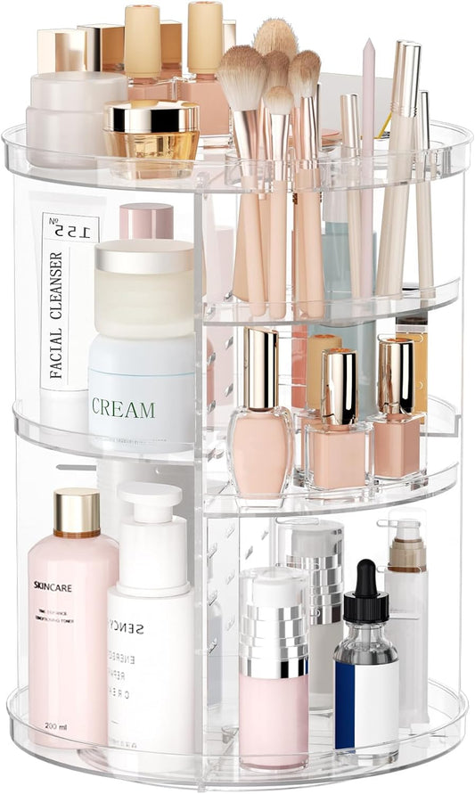 Rotating Makeup Organizer, 8 Adjustable
