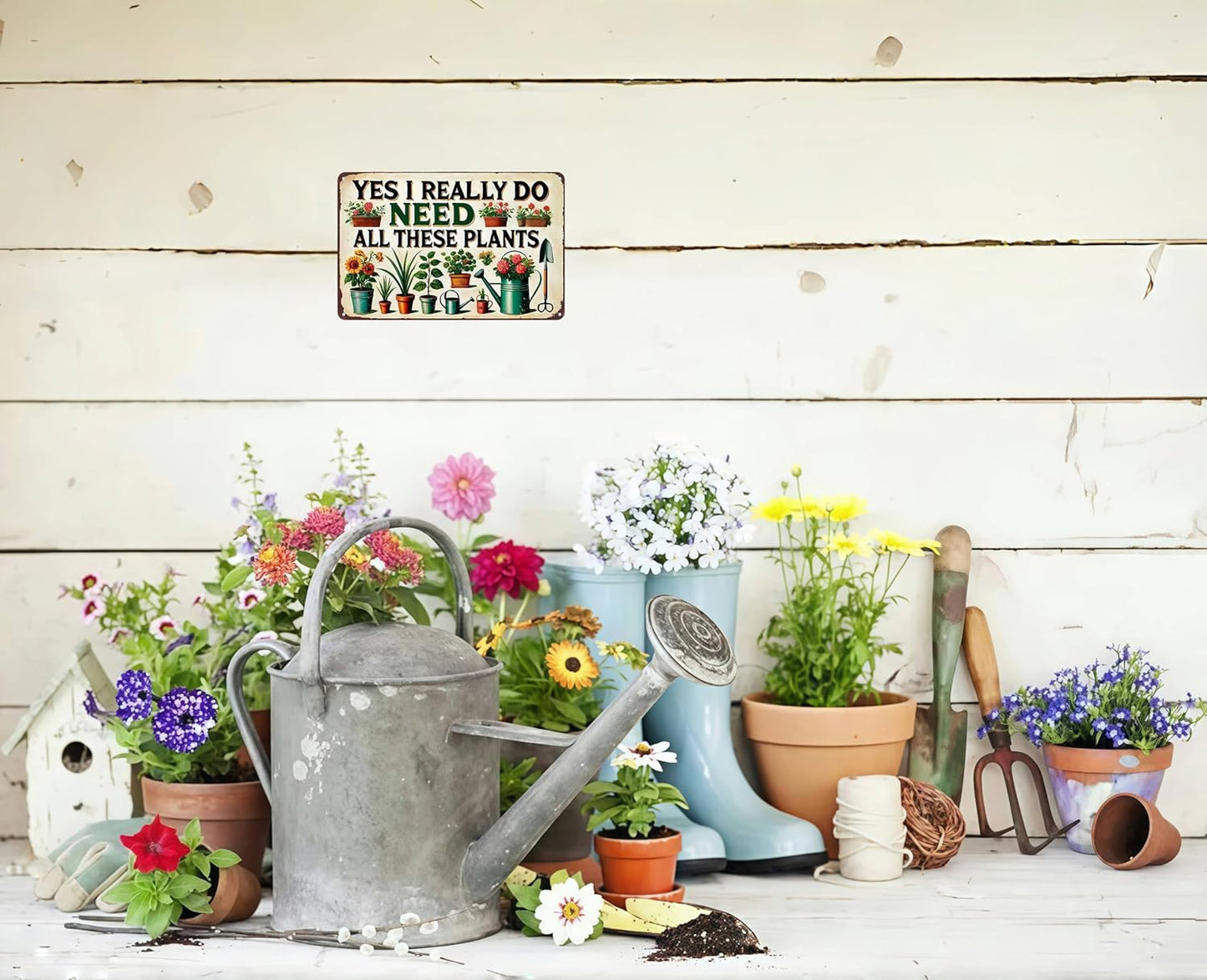 Vintage Garden Sign Need These Plants