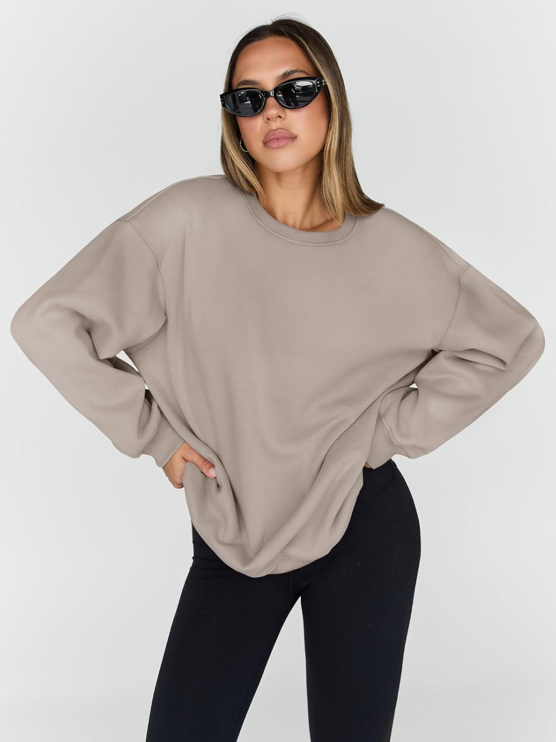 Women’s 2025 Oversized Crewneck Sweatshirt