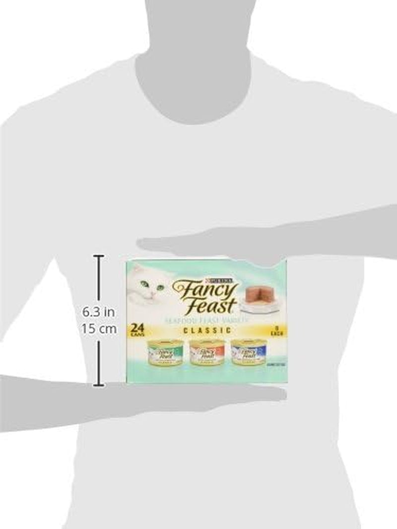 Purina Seafood Classic Cat Food 24-Pack