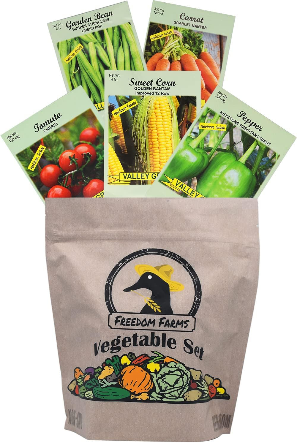 Set of 43 Assorted Vegetable & Herb Seed