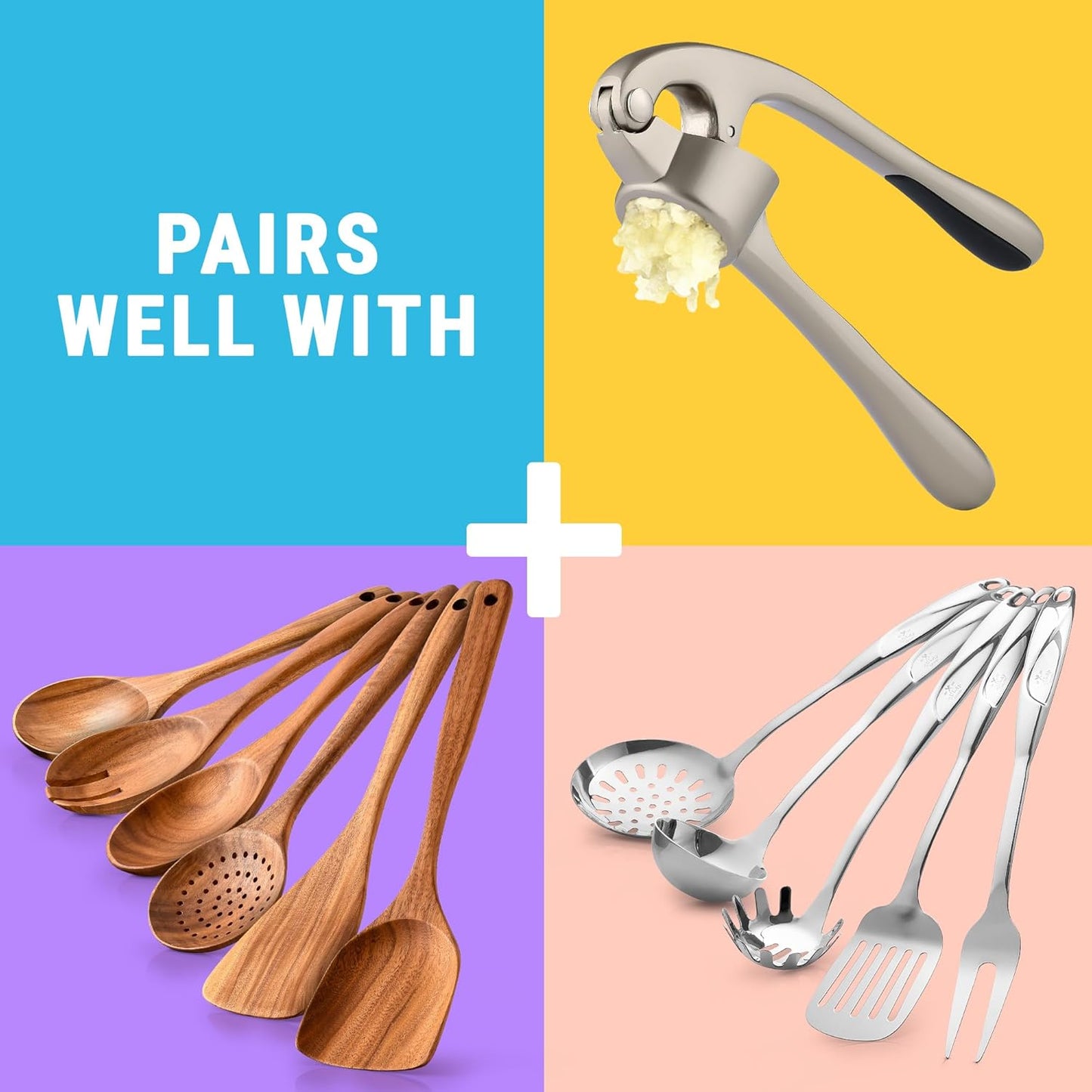 Silicone Utensil Rest with Drip Pad for Multiple Utensils