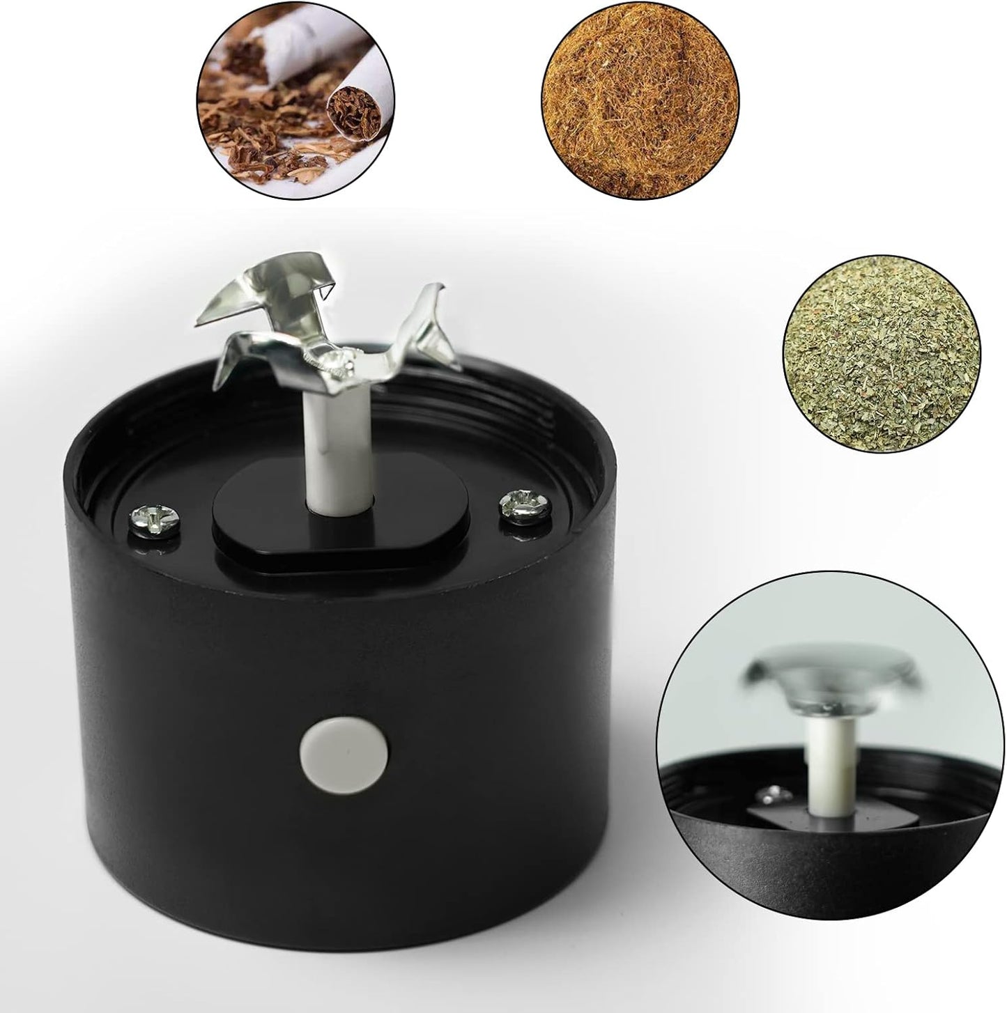 Electrical Metal Aluminum Herb Tobacco Grinder