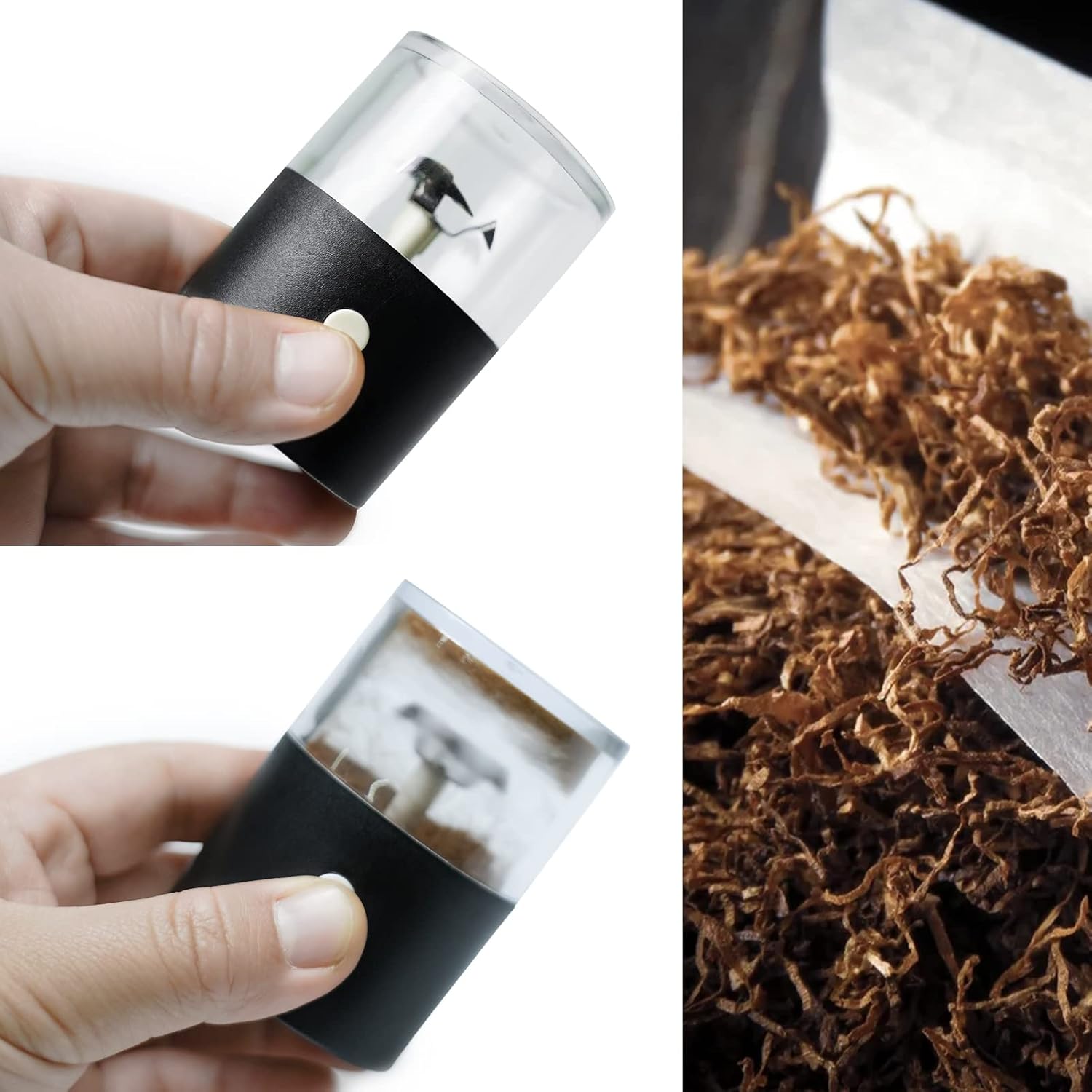 Electrical Metal Aluminum Herb Tobacco Grinder
