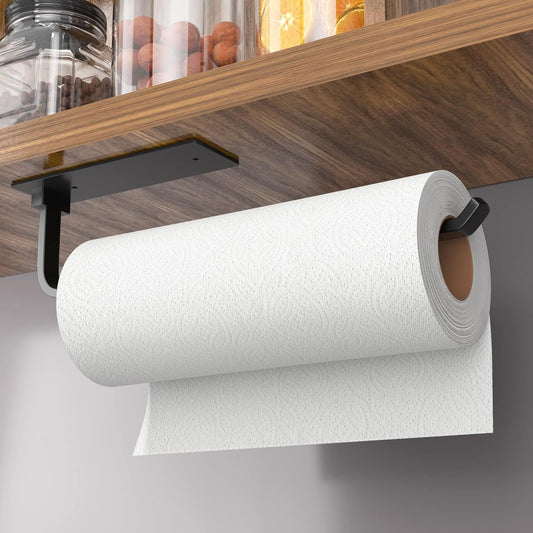 Paper Towel Holder Self-Adhesive or Drilling, Matte