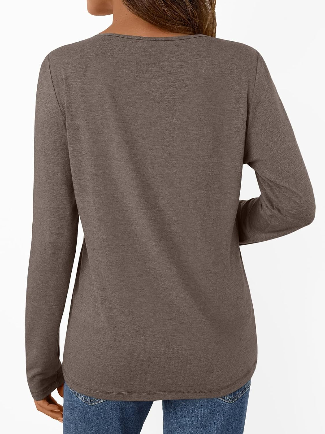V-Neck Long Sleeve Casual Women’s Top