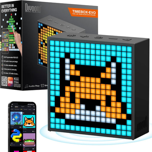 Timebox Evo Pixel Art Bluetooth Speaker