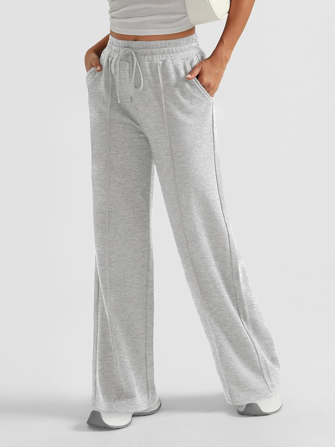 Womens Wide Leg Sweatpants Baggy