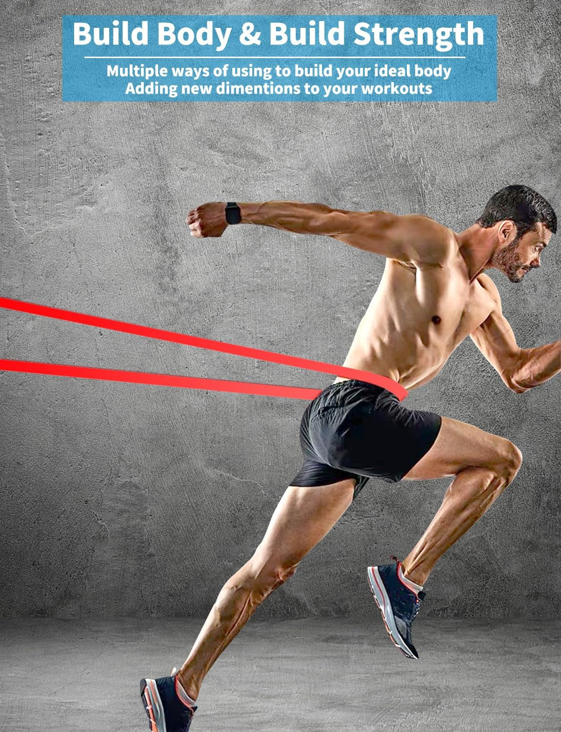 Pull Up Assistance Resistance Bands Set