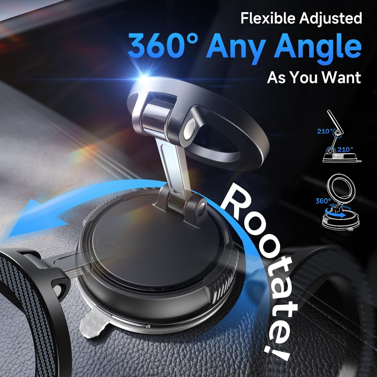 MagSafe Car Mount 360° Strong Suction