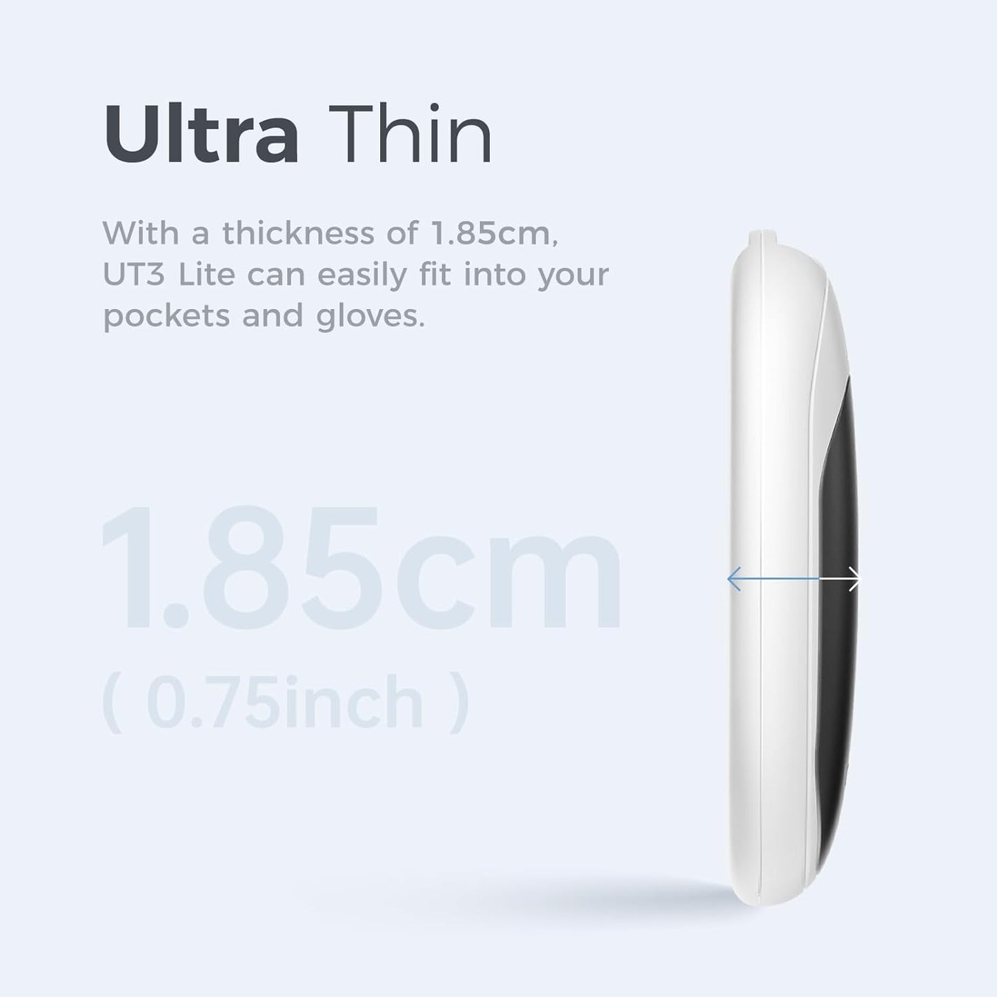 Magnetic Rechargeable Hand Warmers 2-Pack