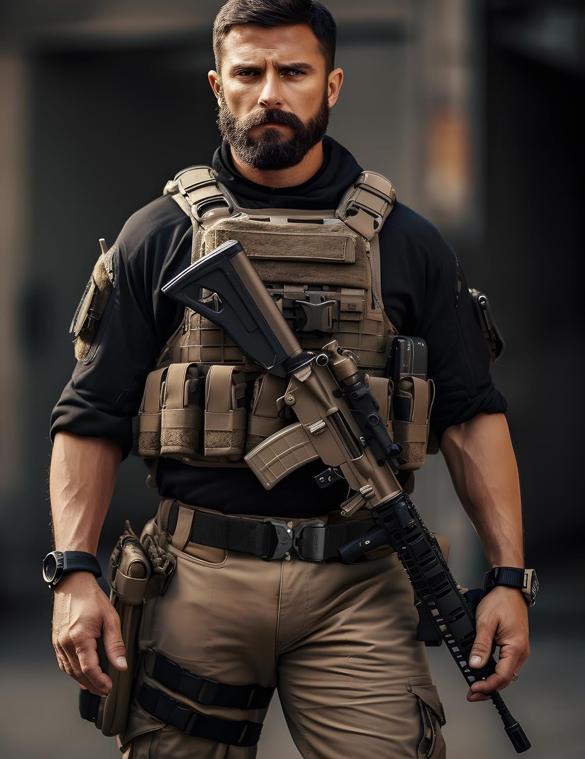 Tactical Nylon Belt w/ Quick Buckle