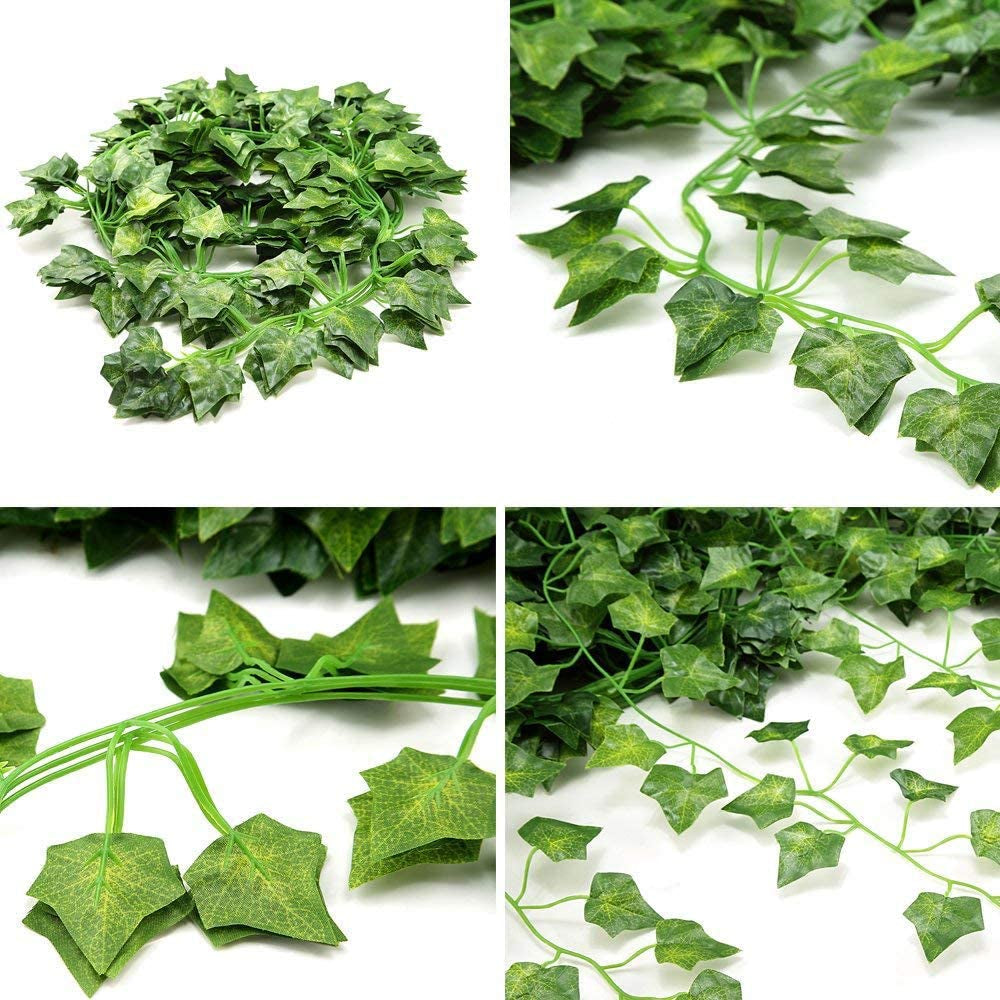 12 Pack Artificial Ivy Vines Room Decor