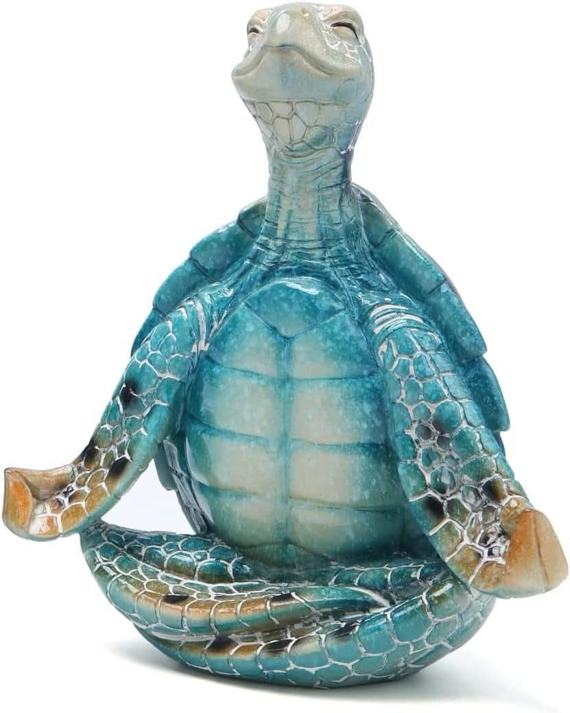 Sea Turtle Meditation Yoga Decor, Garden