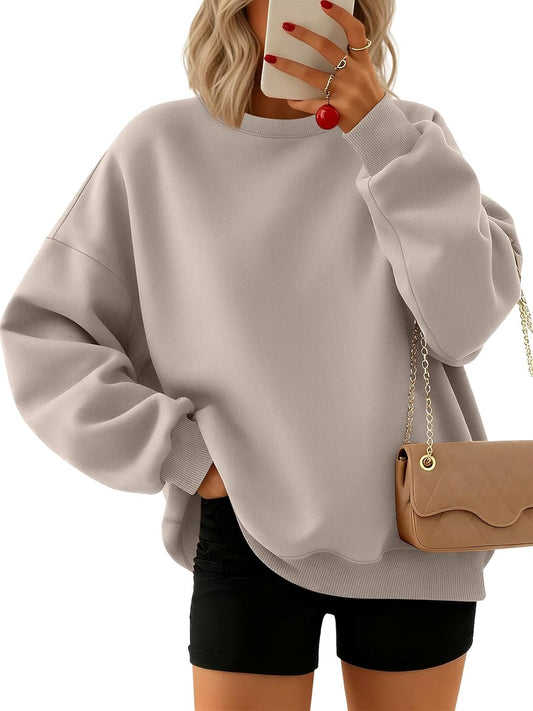 Women’s 2025 Oversized Crewneck Sweatshirt