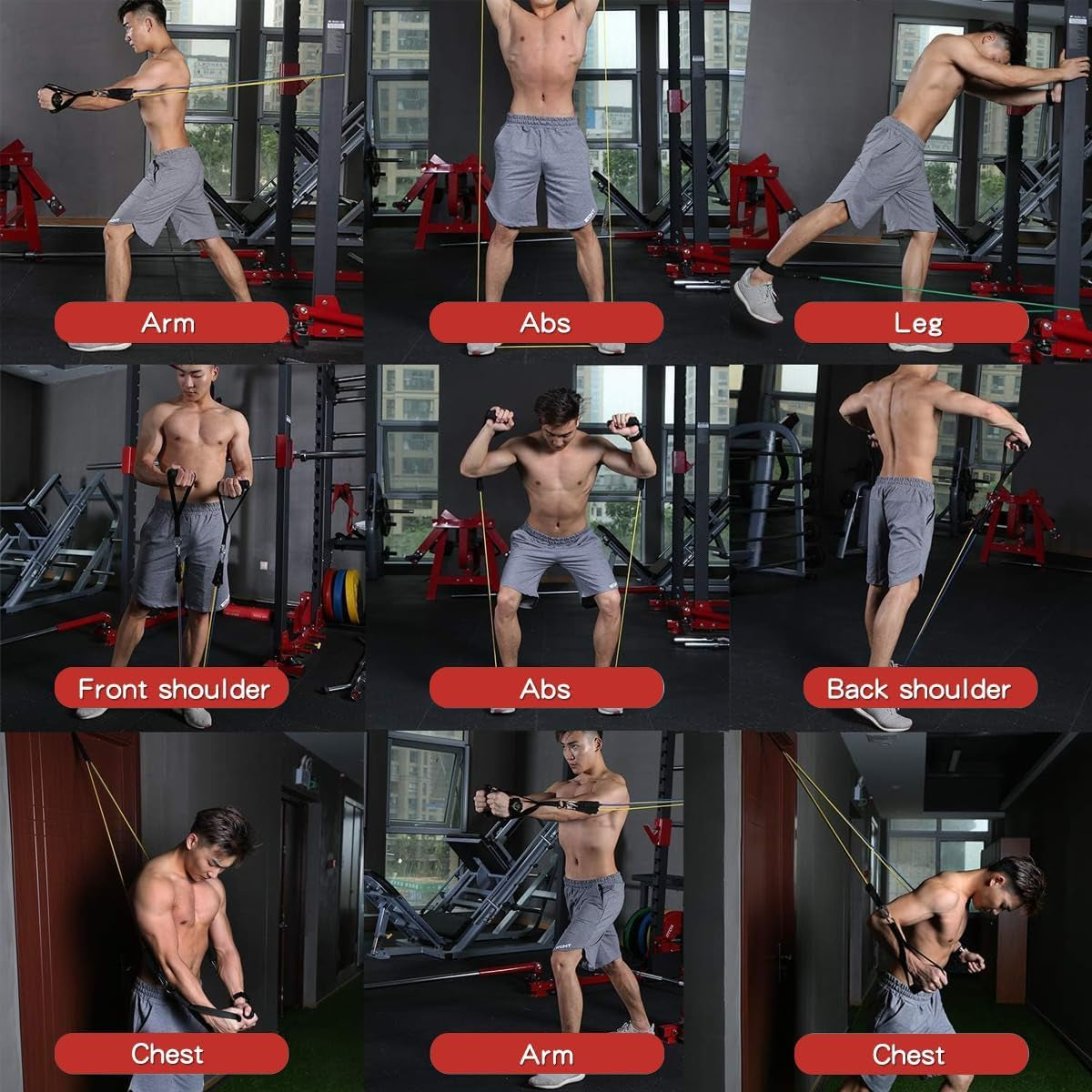 Resistance Bands Set with Handles