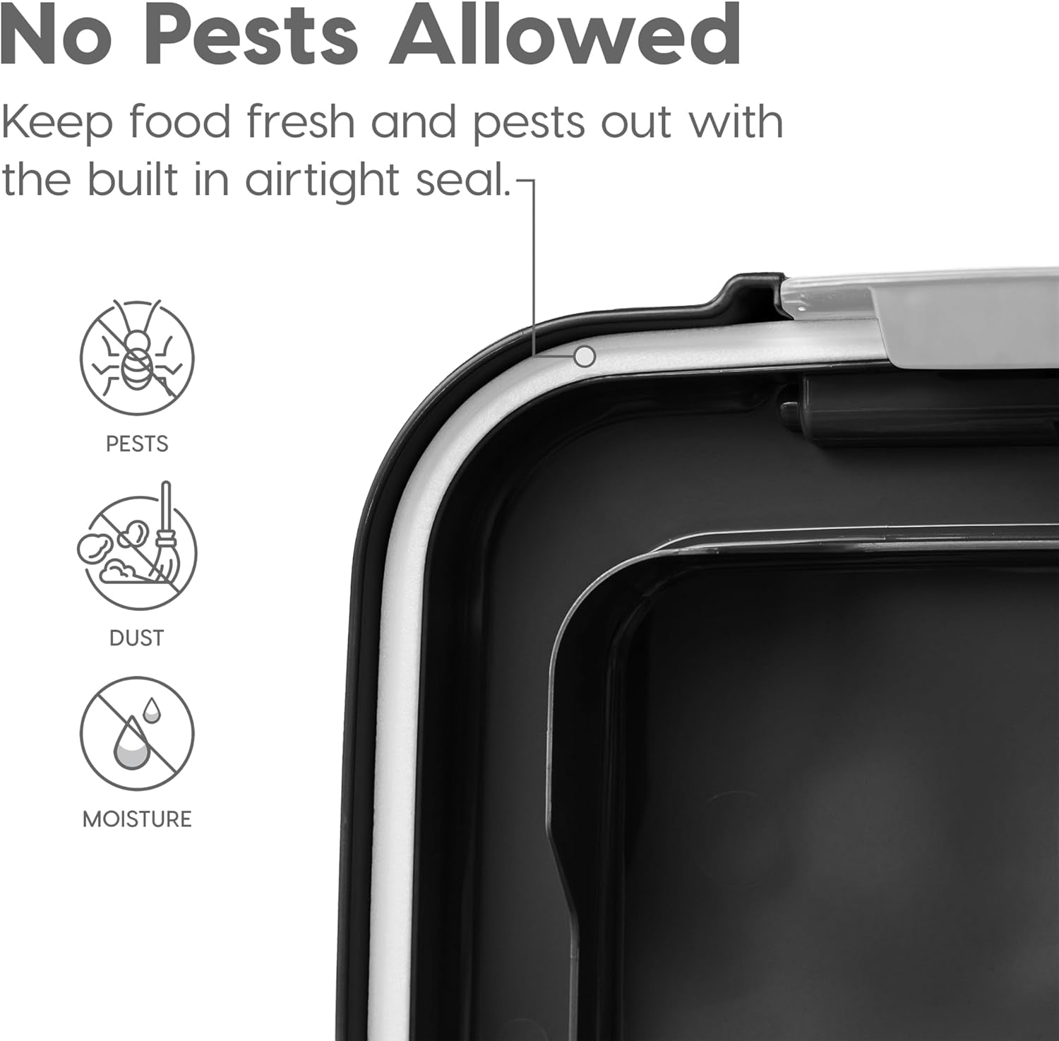 IRIS USA Airtight Pet Food Storage Combo