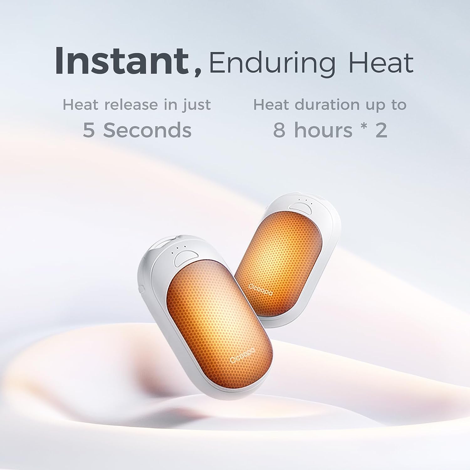Magnetic Rechargeable Hand Warmers 2-Pack