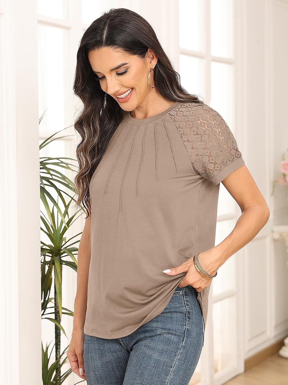 Women’s Trendy Short Summer Blouse