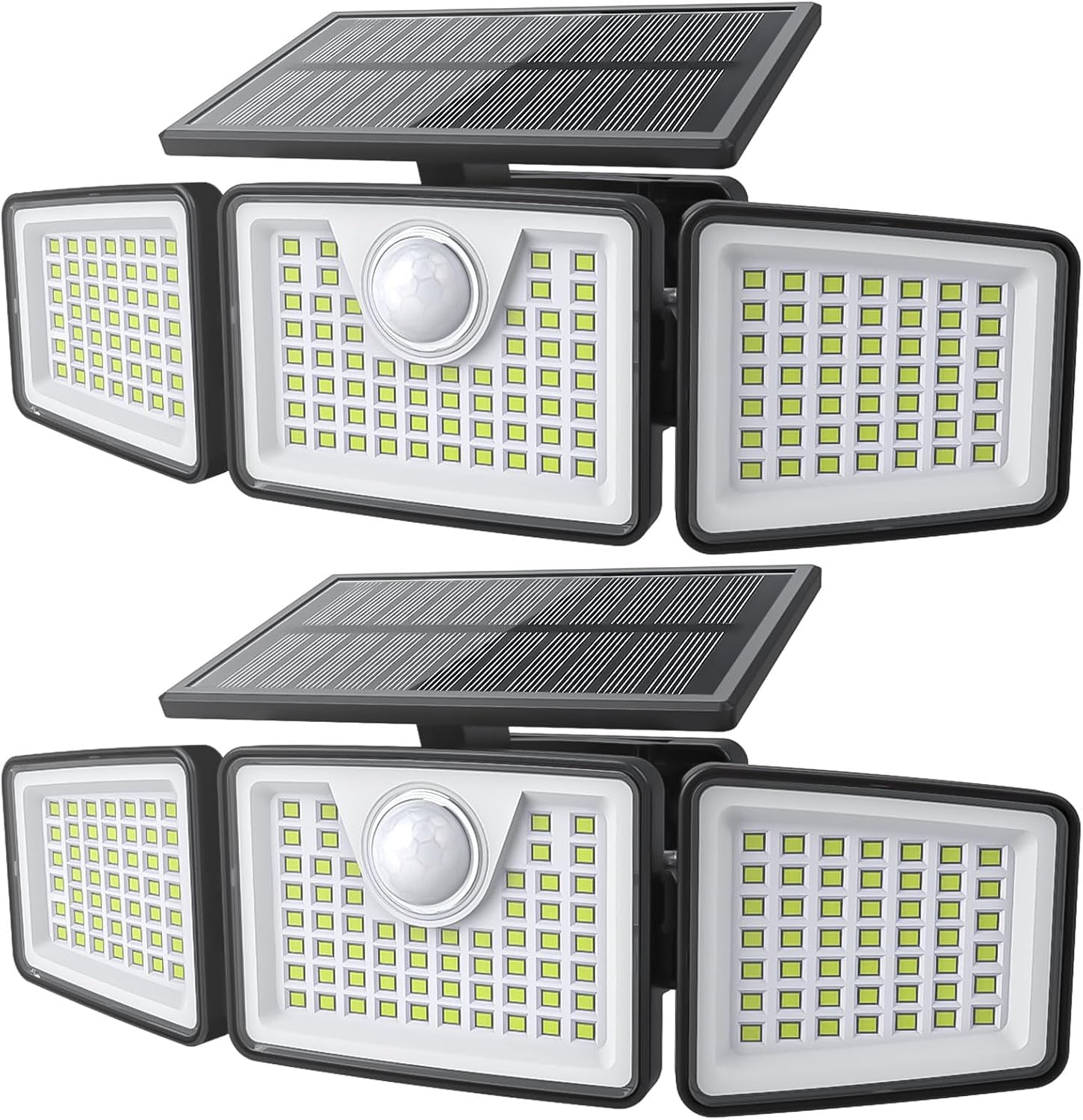 2500LM Solar Motion Sensor Lights 2-Pack