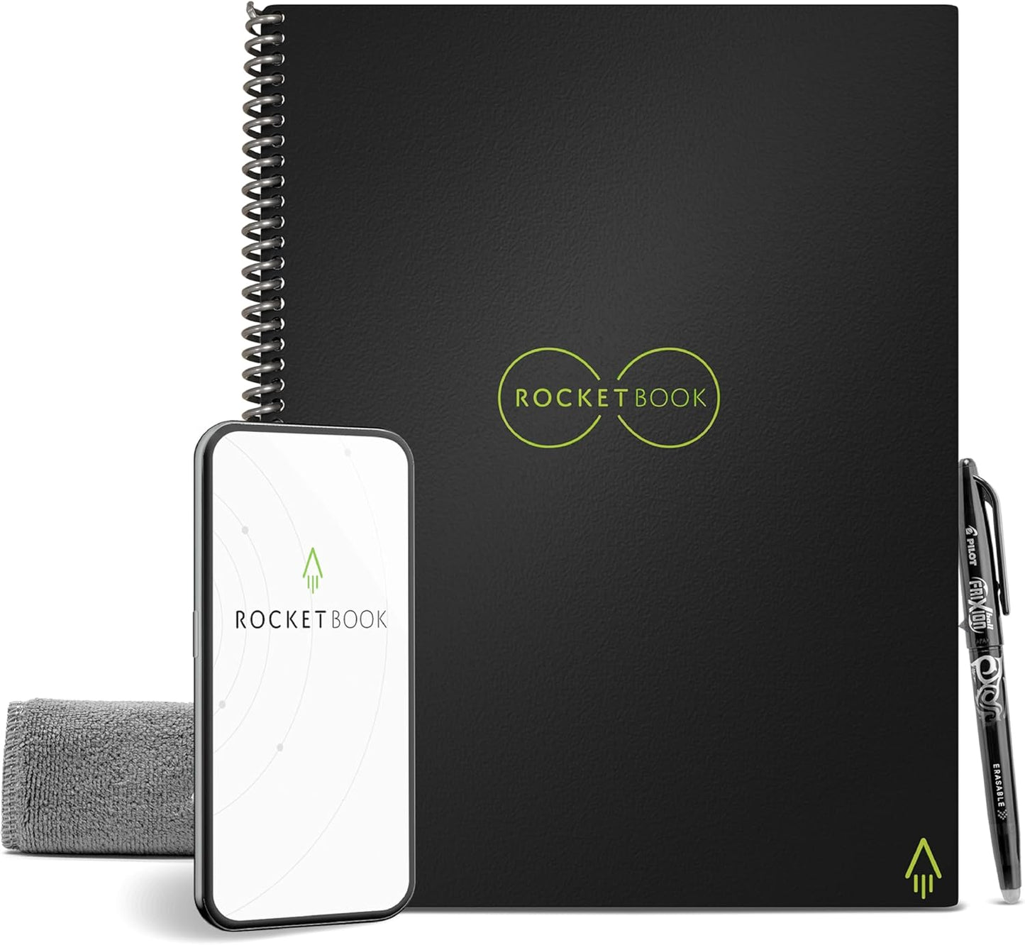 Core Reusable  Notebook 8.5x11 Black