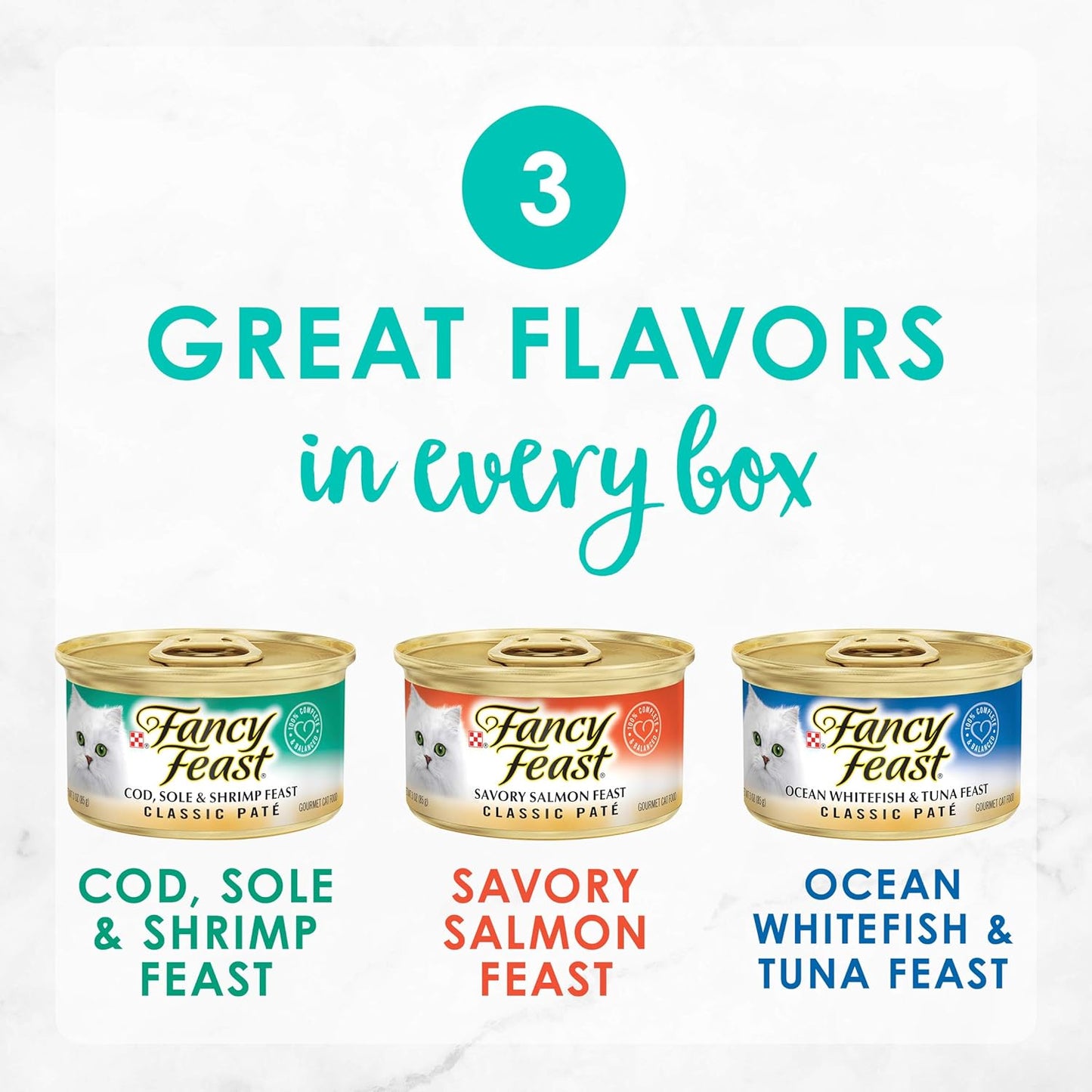 Purina Seafood Classic Cat Food 24-Pack