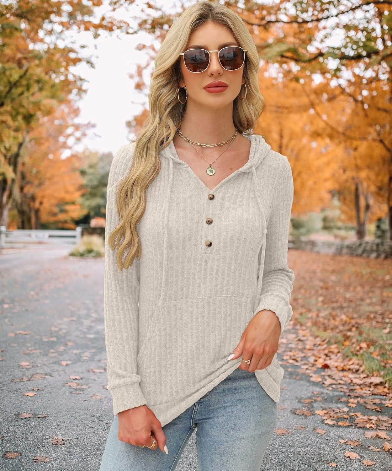 Women’s 2025 Fall Casual Sweater Hoodie