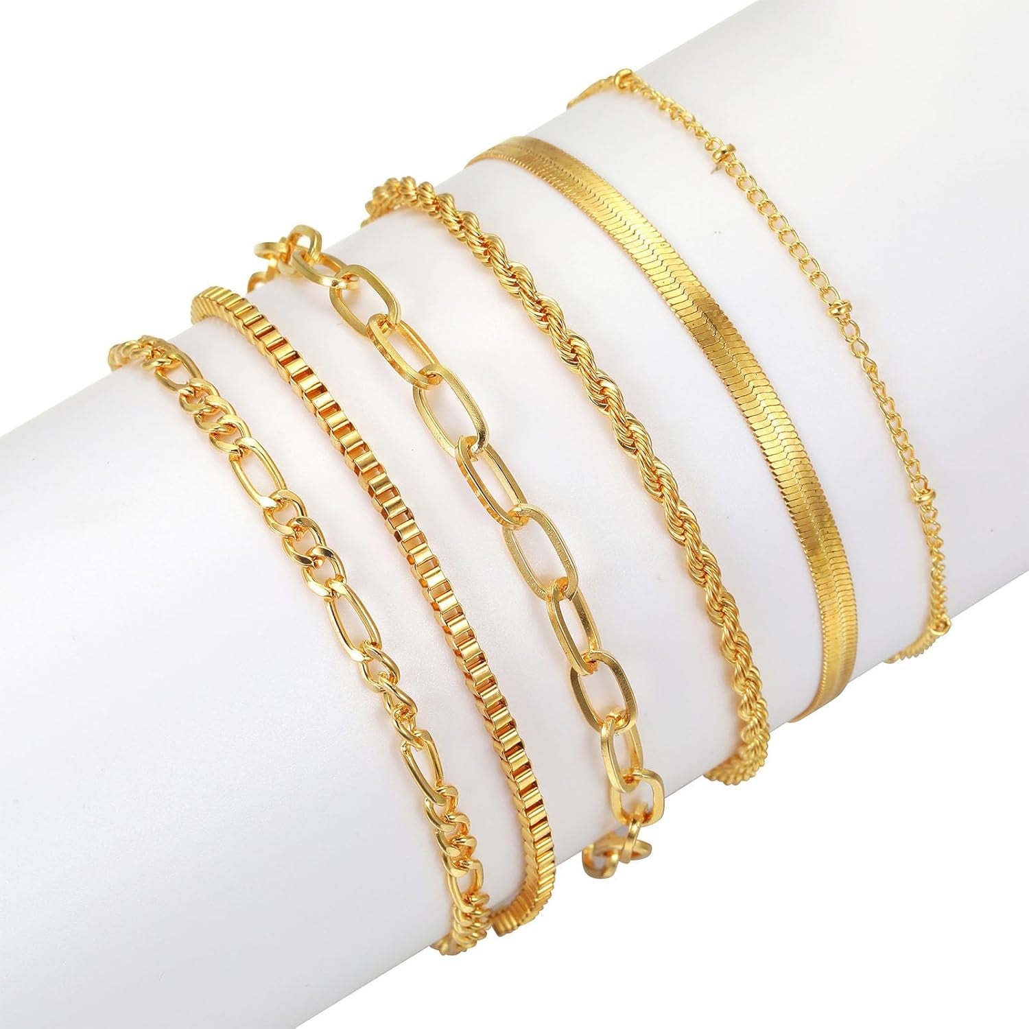 69Pcs Gold Plated Jewelry Set for Women