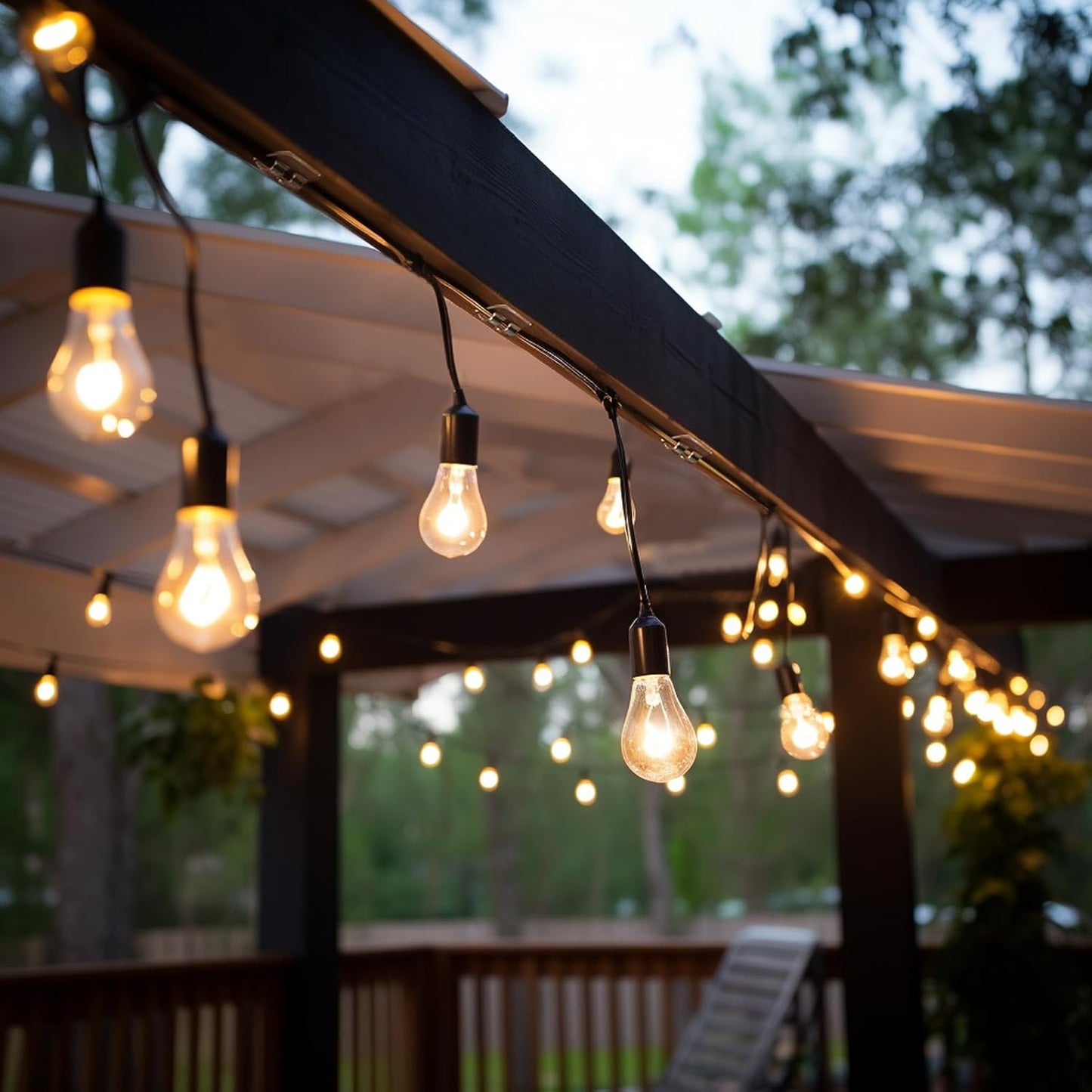 Hooks for Outdoor String Lights Clips: 26Pcs