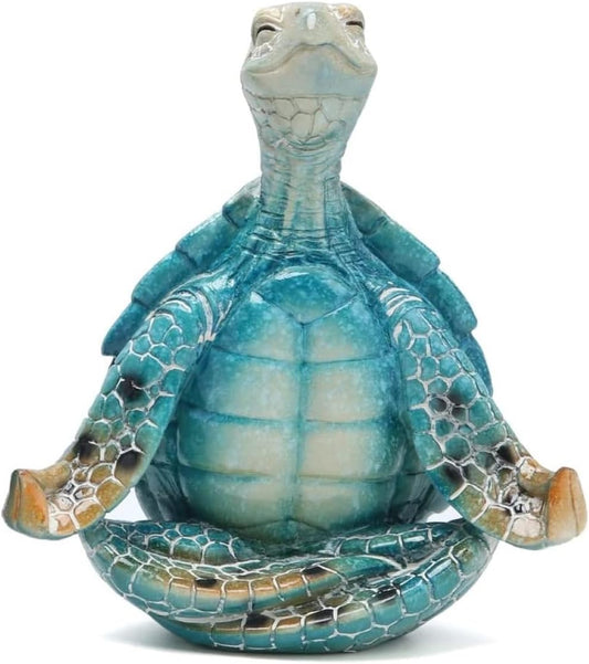 Sea Turtle Meditation Yoga Decor, Garden