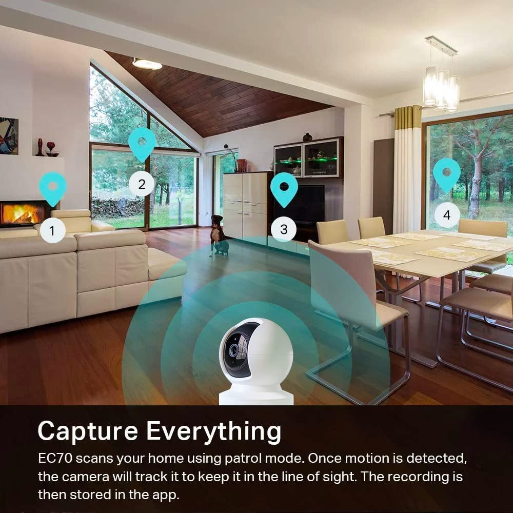 Kasa EC70 Indoor Pan/Tilt Smart Camera