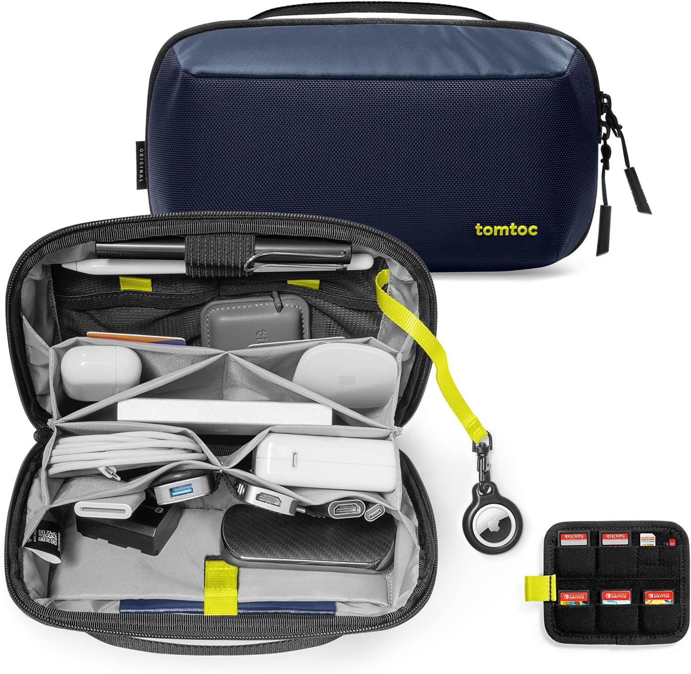 Electronic Accessory Tech Organizer Pouch