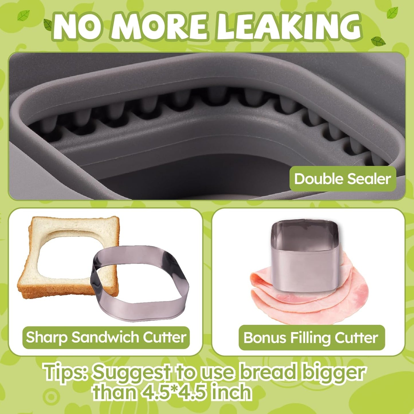Uncrustables Sandwich Sealer Cutter