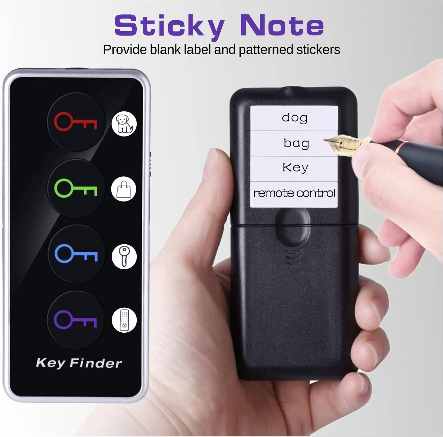 Wireless Key Finder Tracker 131Ft Range