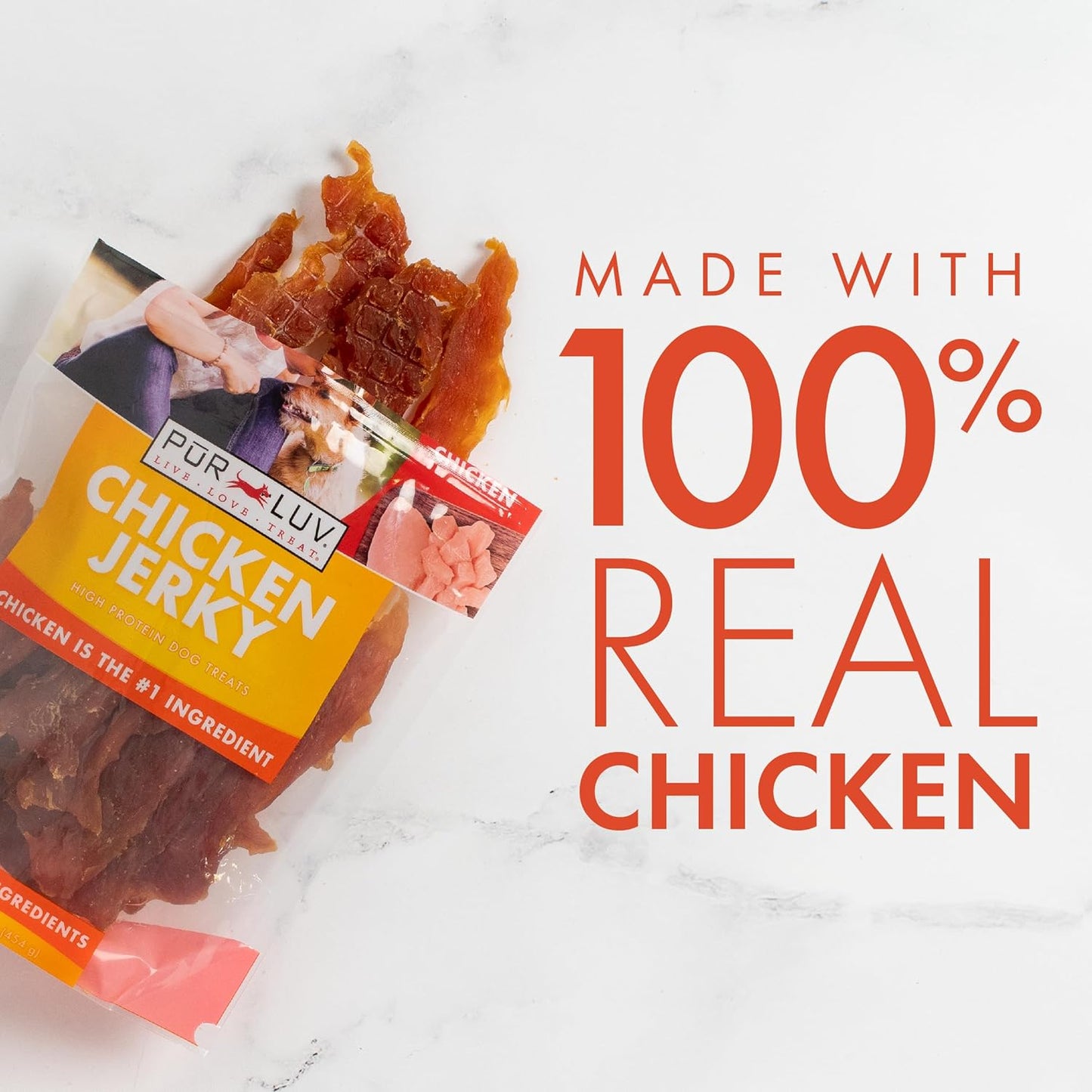 Chicken Jerky Dog Treats 16oz