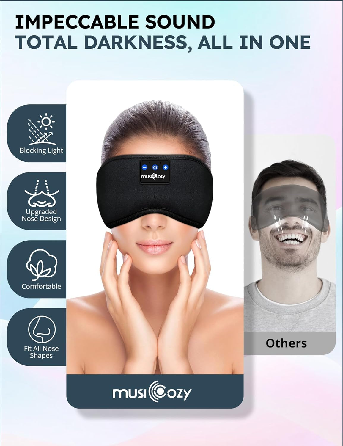 Bluetooth Sleep Headphones Eye Mask